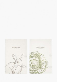 Набор полотенец кухонных Bellehome Rabbit 40х70 2 шт. хлопок/лен