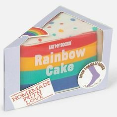 Носки Eat My Socks Rainbow Cake, 36-45