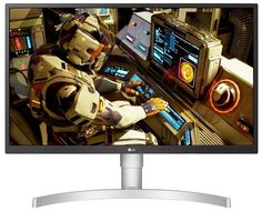 Монитор LG 27" UltraFine 27UL550-W серый IPS