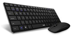 Набор клавиатура+мышь Rapoo 9300M черный