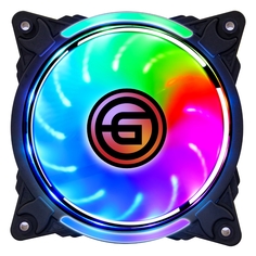 Вентилятор для корпуса Ginzzu RGB 12R4