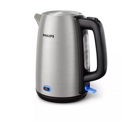 Чайник электрический Philips HD9353/90 1.7л. 2060Вт нержавеющая сталь/черный
