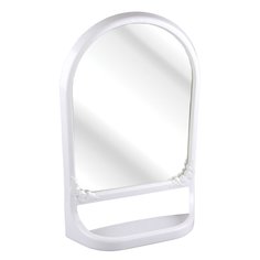 Зеркало для ванной комнаты Альтернатива М3130 с полкой белое, 39х59 см Alternativa