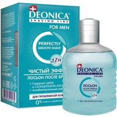 Лосьон после бритья, Deonica, For Men, Чистый эффект, 90 мл