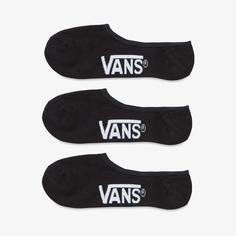 Носки короткие Vans Classic Super No, 3 пары, Черный