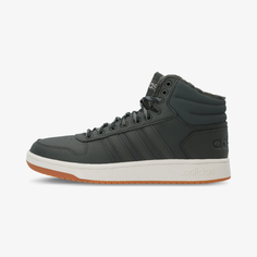 Кеды высокие утепленные adidas Hoops 2.0 Mid, Зеленый