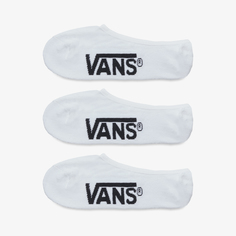 Носки короткие Vans Classic Super No, 3 пары, Белый
