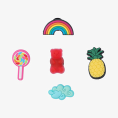 Значки Crocs Happy Candy 5 Pack, Мультицвет