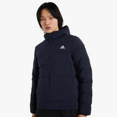 Куртки на натуральном пуху adidas Helionic, Синий