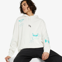 Джемперы трикотажные без молнии с капюшоном Худи adidas, Белый