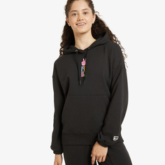 Джемперы флис без молнии с капюшоном PUMA Downtown, Черный