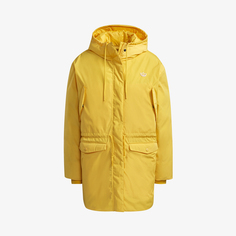 Куртки на натуральном пуху Пуховик adidas, Желтый