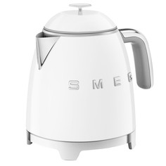 Чайники чайник SMEG KLF05WHEU 1400Вт 0,8л металл белый