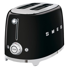 Тостеры тостер SMEG TSF01BLEU 950Вт 6 режимов черный