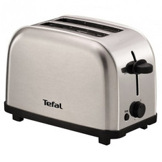 Тостеры тостер TEFAL TT330D30 700Вт 6 режимов серебристый