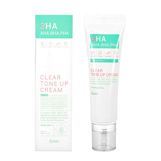 Кремы для лица ESFOLIO Крем для лица с кислотами SPF 50+ 3HA TONE UP c AHA,BHA и PHA 50