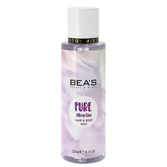 Спрей для тела BEAS Мист для тела и волос Body & Hair Pure Attraction 250.0