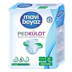 Личная гигиена MAVI BEYAZ Подгузники-трусики для взрослых - M 30