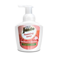 Средства для ванной и душа JUNDO Foaming soap Мыло-пенка для рук, с гиалуроновой кислотой, витамином Е и масла Ши, арбуз 400