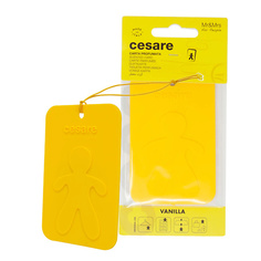 Ароматизатор MR & MRS FRAGRANCE Аромакарточка для автомобиля CESARE CARD VANILLA 1