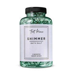 TANT MIEUX Соль для ванны с шиммером "С ароматом свежей зелени" 500