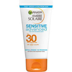 GARNIER Солнцезащитный крем для лица, склонной к проявлению несовершенств, SPF 30
