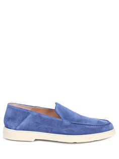 Лоферы замшевые Santoni