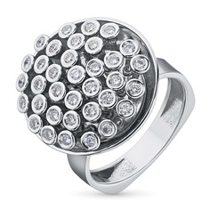 Кольцо из белого золота с бриллиантами э4001кц04201197 ЭПЛ Даймонд