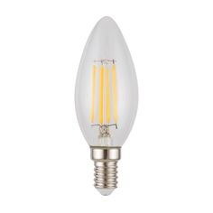 Лампочка Лампа светодиодная филаментная диммируемая Voltega E14 4W 3000K прозрачная 8461