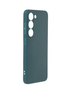 Чехол BoraSCO для Samsung Galaxy S23 Silicone Matte Green Opal 71528