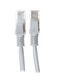 Сетевой кабель Delux CCA UTP cat.5 RJ-45 10m Grey