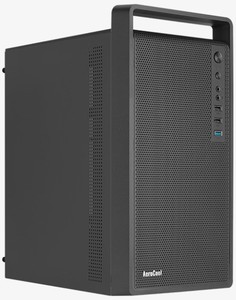 Корпус mATX AeroCool CS-109-S-BK-v1 4711099472390 черный, без БП, USB 3.0, USB 2.0*2, audio