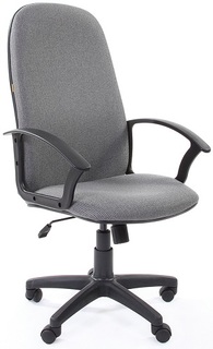 Кресло офисное Chairman 289 NEW Chairman 6110134 серое (20-23), ткань стандарт, до 120 кг