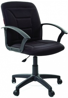 Кресло офисное Chairman 627 Chairman 7014446 черное (С-3), ткань стандарт, до 120 кг