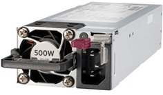 Блок питания HPE 866729-001 500 watt Flexible Slot Platinum Plus hot-plug low Halogen power supply - 750W, 96% efficiency для DL360 Gen10/380 Gen10