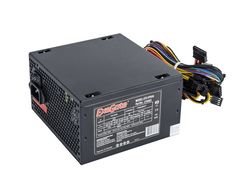 Блок питания ATX Exegate XP600 EX219465RUS-S 600W, SC, black, 12cm fan, 24p+4p, 6/8p PCI-E, 3*SATA, 2*IDE, FDD + кабель 220V с защитой от выдергивания