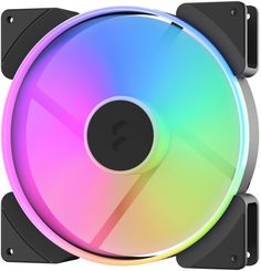 Вентилятор для корпуса Fractal Design Prisma AL-18 PWM 180x180x38mm, 300-1200rpm, 43.1 – 146.8 CFM, 14.9-37.4dBA, 4-pin PWM