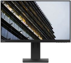 Монитор 23,8" Lenovo ThinkVision E24-28 черный, 1920x1080, 16:9, IPS, 4ms, 178/178, 250cd/m2, 1000:1, HDMI, DP, VGA, tilt, swivel, pivot, HAS
