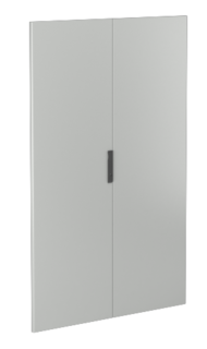 Дверь двустворчатая сплошная DKC R5CPE16101 для шкафов CQE/DAE ВхШ 1600х1000 мм, RAL7035, "RAM block"