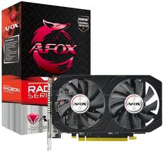 Видеокарта PCI-E Afox Radeon RX 550 (AFRX550-4096D5H4-V6) 4GB GDDR5 128bit 14nm 1183/6000MHz DVI-D/HDMI/DP