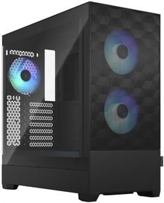 Корпус ATX Fractal Design Pop Air RGB Black TG Clear Tint чёрный, без БП, панель из закаленного стек