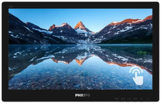 Монитор 15,6" Philips 162B9TN 00/01 1366х768, TN, GLARE,60 Гц, 220 cd/m, H90°/V60°, 500:1, 20M:1, 4ms, VGA, DVI, 1.4, 1.2, USB-Hub, Tilt, Speakers, Bl