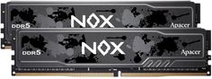 Модуль памяти DDR5 32GB (2*16GB) Apacer AH5U32G56C522MBAA-2 NOX PC5-44800 5600MHz CL40 heatsink 1.25V