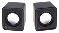 Компьютерная акустика 2.0 Oklick OK-331 6Вт, черный