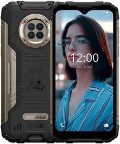 Смартфон Doogee S96 Pro mineral black 6.22 720x1520, 8 Core, 8GB RAM, 128GB, up to 256GB flash, 48 МП+20 МП+8 МП+2МП/16Mpix, 2 Sim, 2G, 3G, LTE, BT