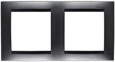 Рамка Simon 1500620-038 Simon 15 Графит 2-ая