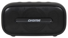 Портативная акустика 1.0 Digma S-19 SP1110T черный 5W BT/3.5Jack 10м 1200mAh (1473837)