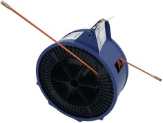 Устройство Cabeus Pull-C-30m для протяжки кабеля мини УЗК в пластмассовой коробке, 30м (диаметр прутка с оболочкой 3,5 мм)
