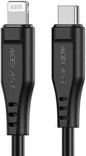 Кабель ACEFAST C3-01 USB Type-C/Lightning, 1.2м, для подзарядки/передачи данных, чёрный