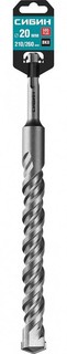 Бур Сибин 29312-260-20 SDS-plus 20 х 260 мм